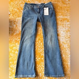 Stylish Blue Flare Women's Jeans